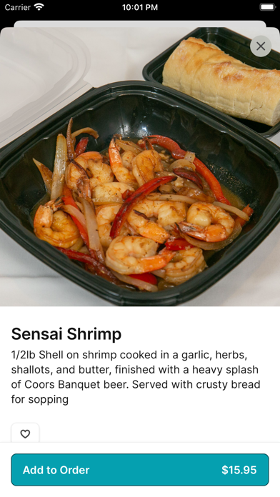 Bubba's Bistro iPhone screenshot 4 - Food & Drink app