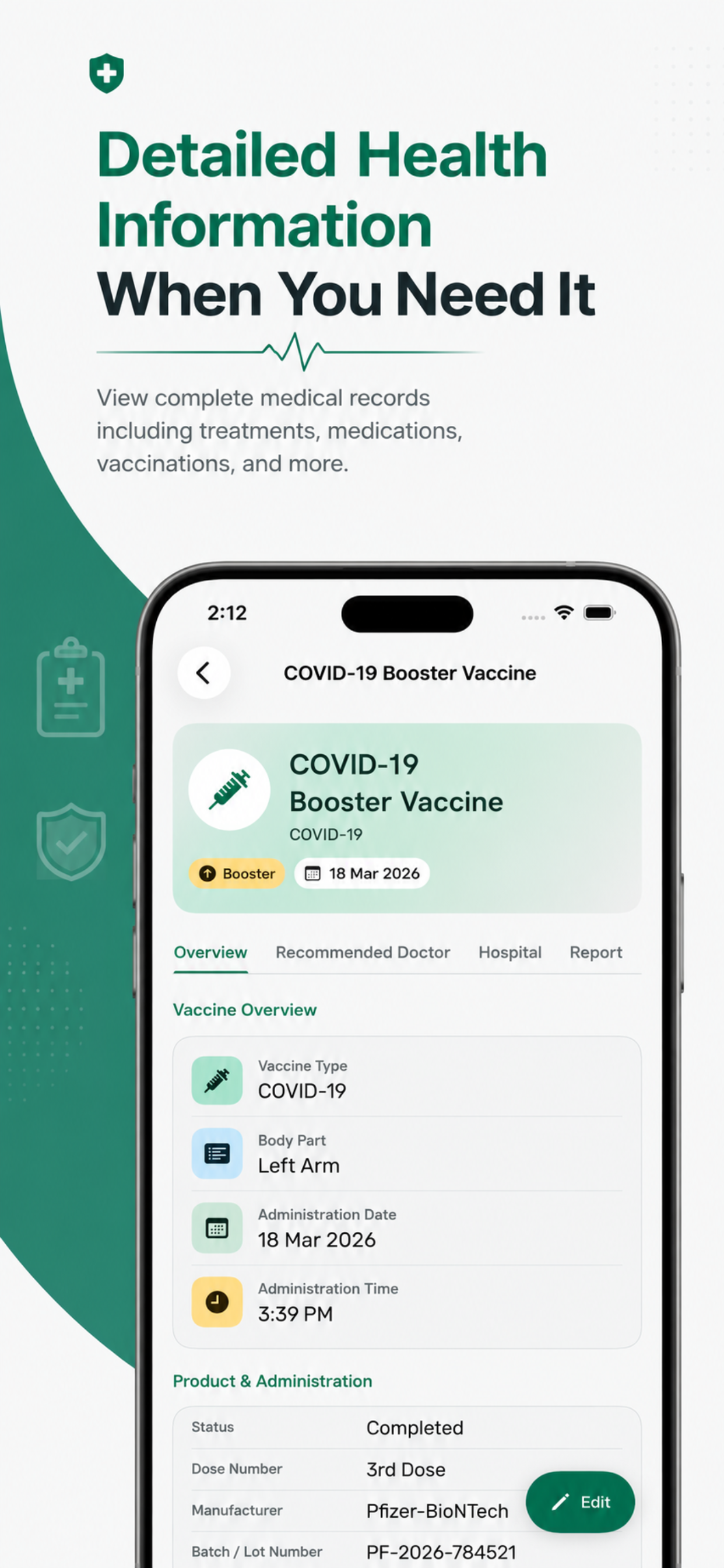 Multi Profile Medical Records screenshot 4