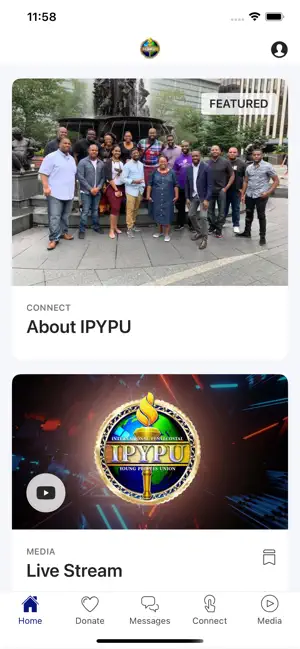 IPYPU Portal screenshot 1