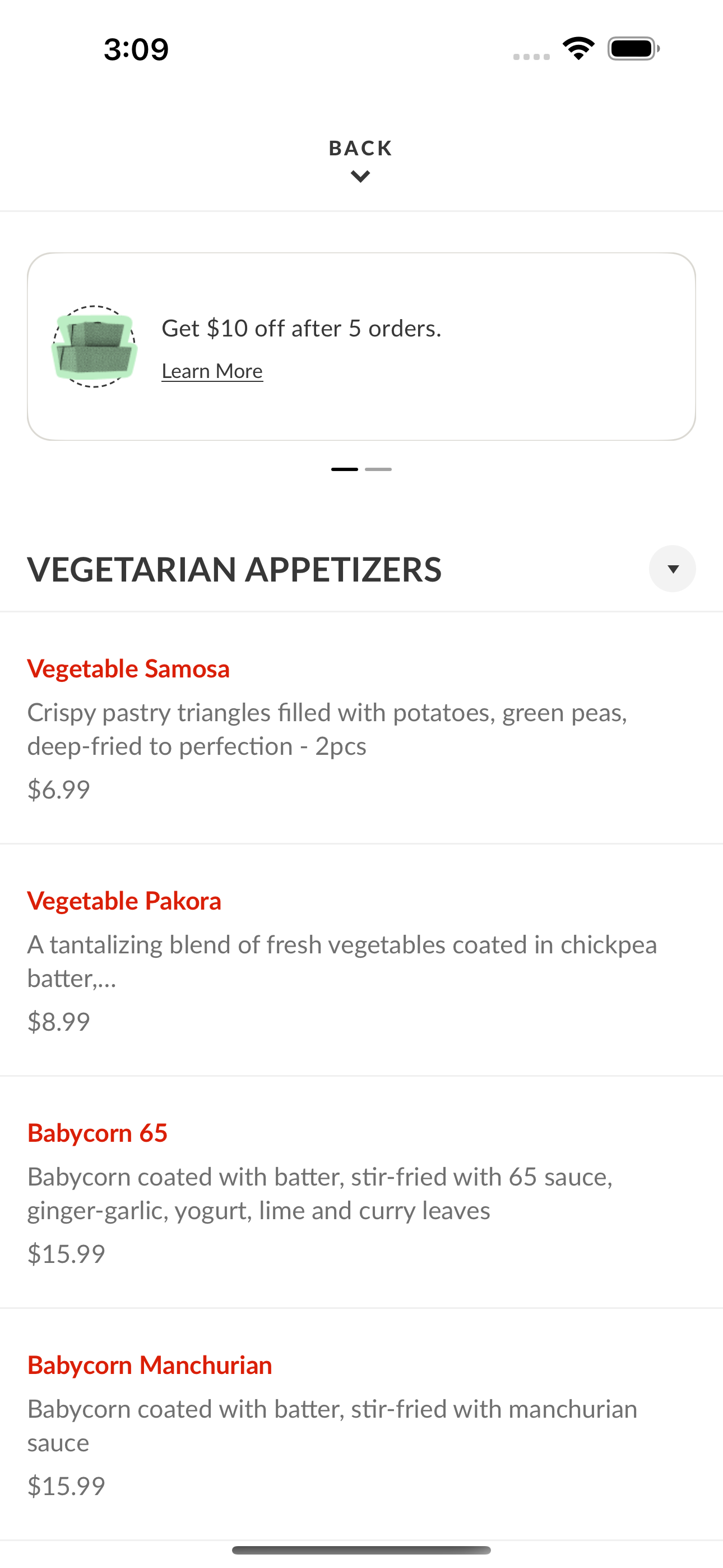 BAHAR Indian Restaurant screenshot 3