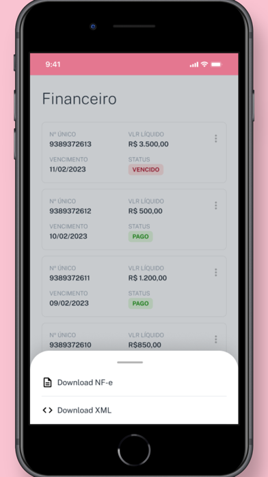 Portal Financeiro Milky Moo Screenshot