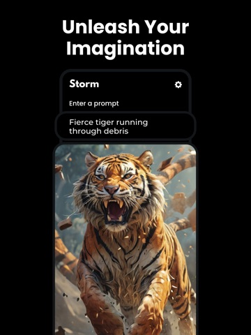 Storm - AI Image Generator iPad screenshot