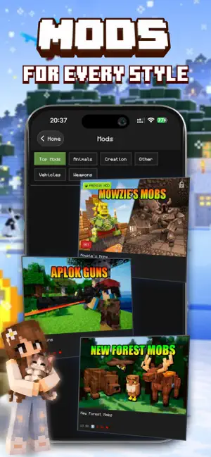 Craft Mods for Minecraft PE screenshot 4