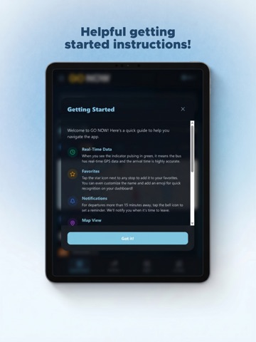 GO NOW - Estonian transport iPad screenshot