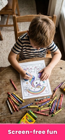 ColoriAI : Print Coloring Page iPhone screenshot