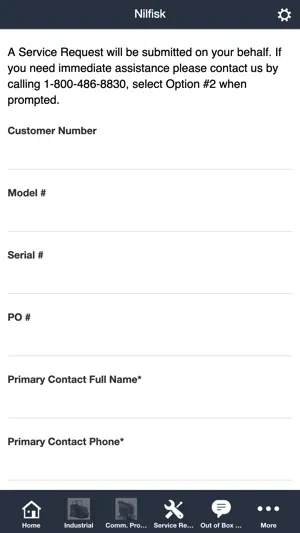 Nilfisk Toolkit screenshot 4