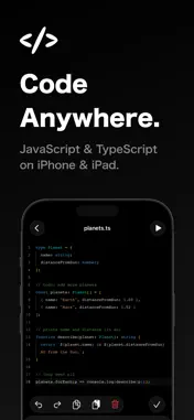 Script: JS & TS Editor screenshot 1