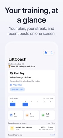 LiftCoach Screenshot 1 of 7