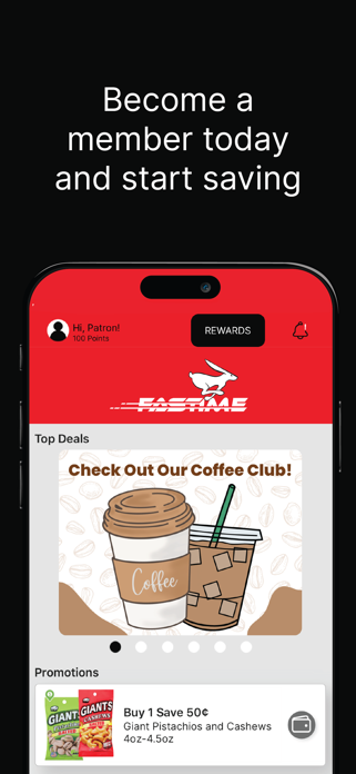 Fastime Rewards Screenshot 1 of 4