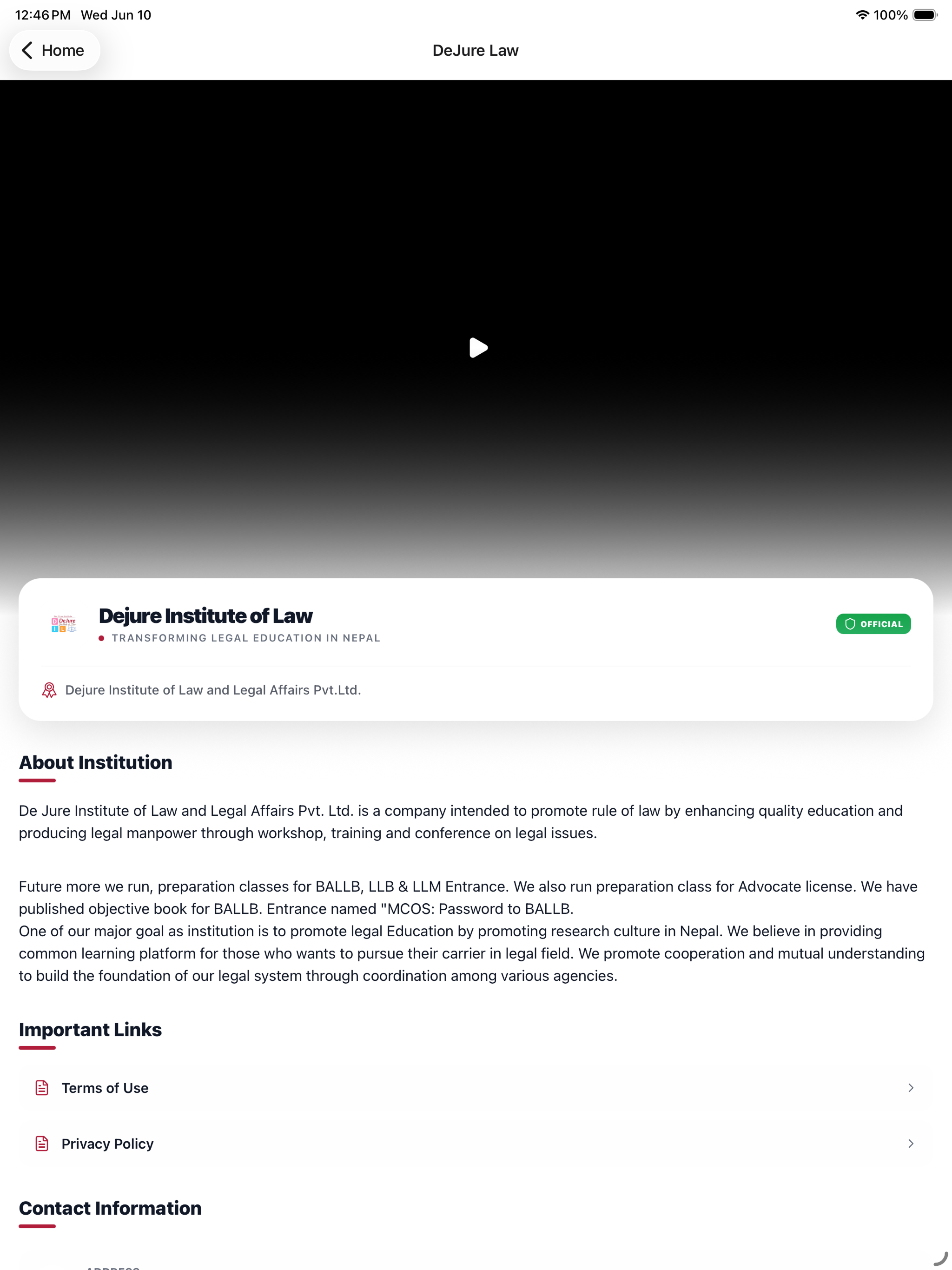 DeJure Law screenshot 11