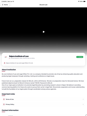 App screenshot