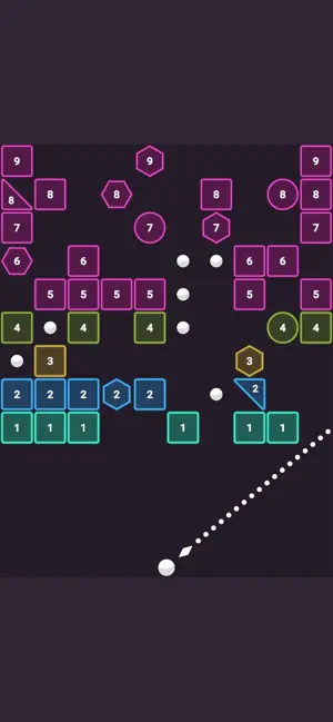 Infinite Bricks Breaker screenshot 1