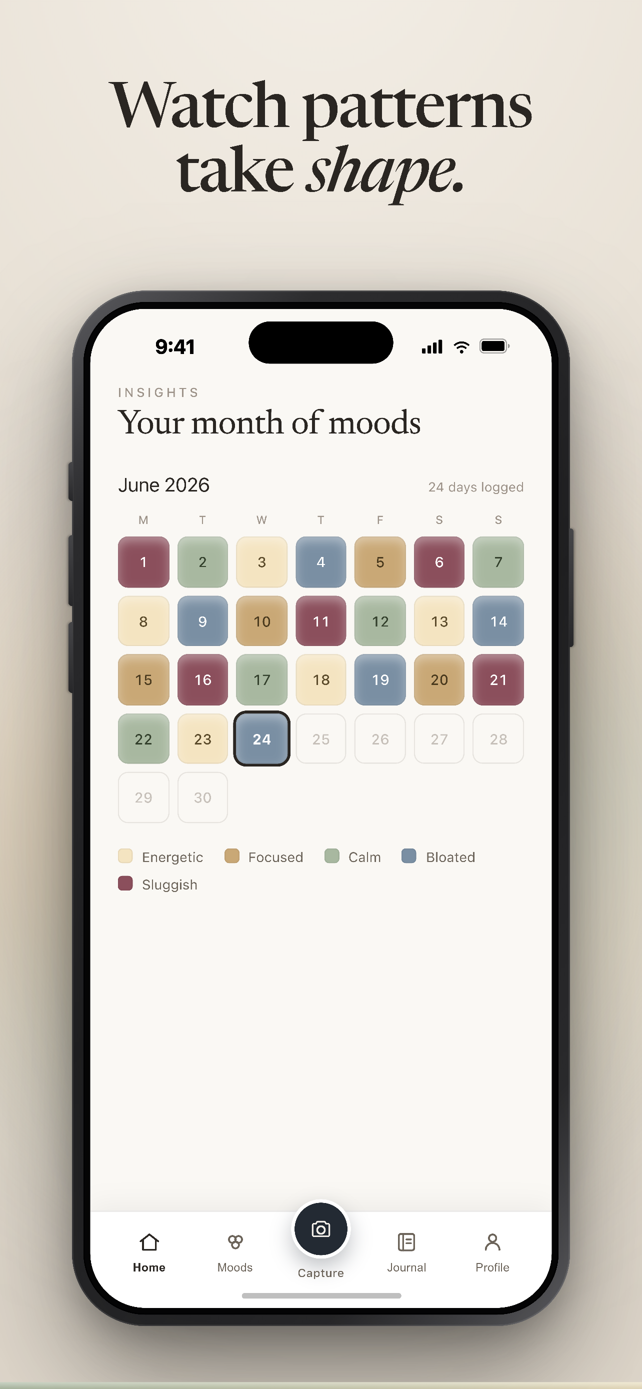 FoodMood - Food & Mood tracker
