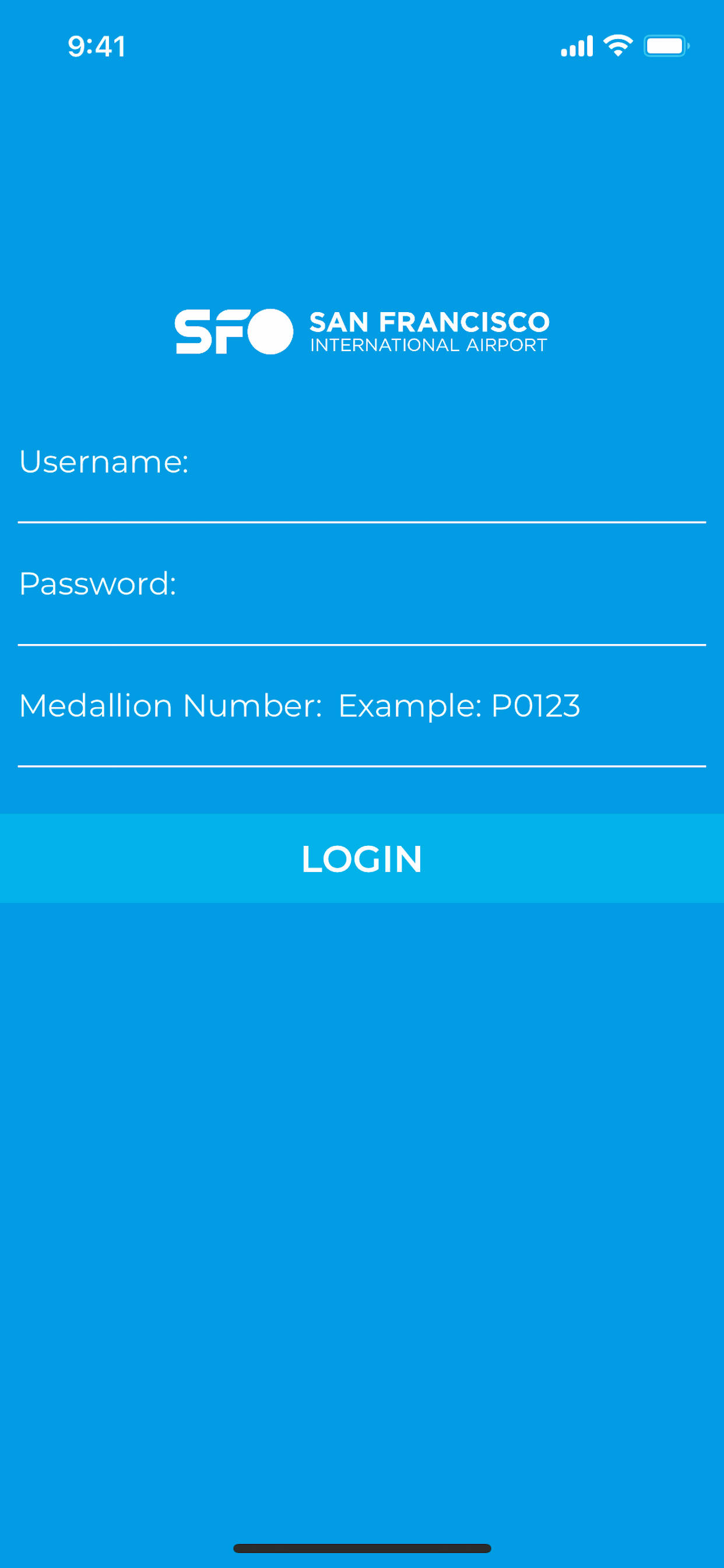 TaxiVQ - VirtualQ app at SFO