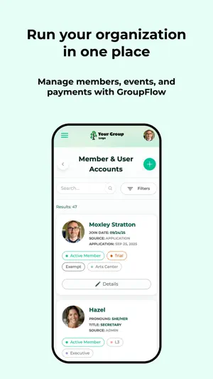 GroupFlow screenshot 1