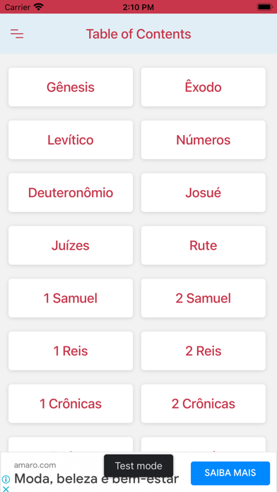 NVI Português Portuguese Bible Screenshot