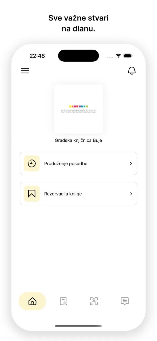Screenshot #1 pour Gradska knjižnica Buje