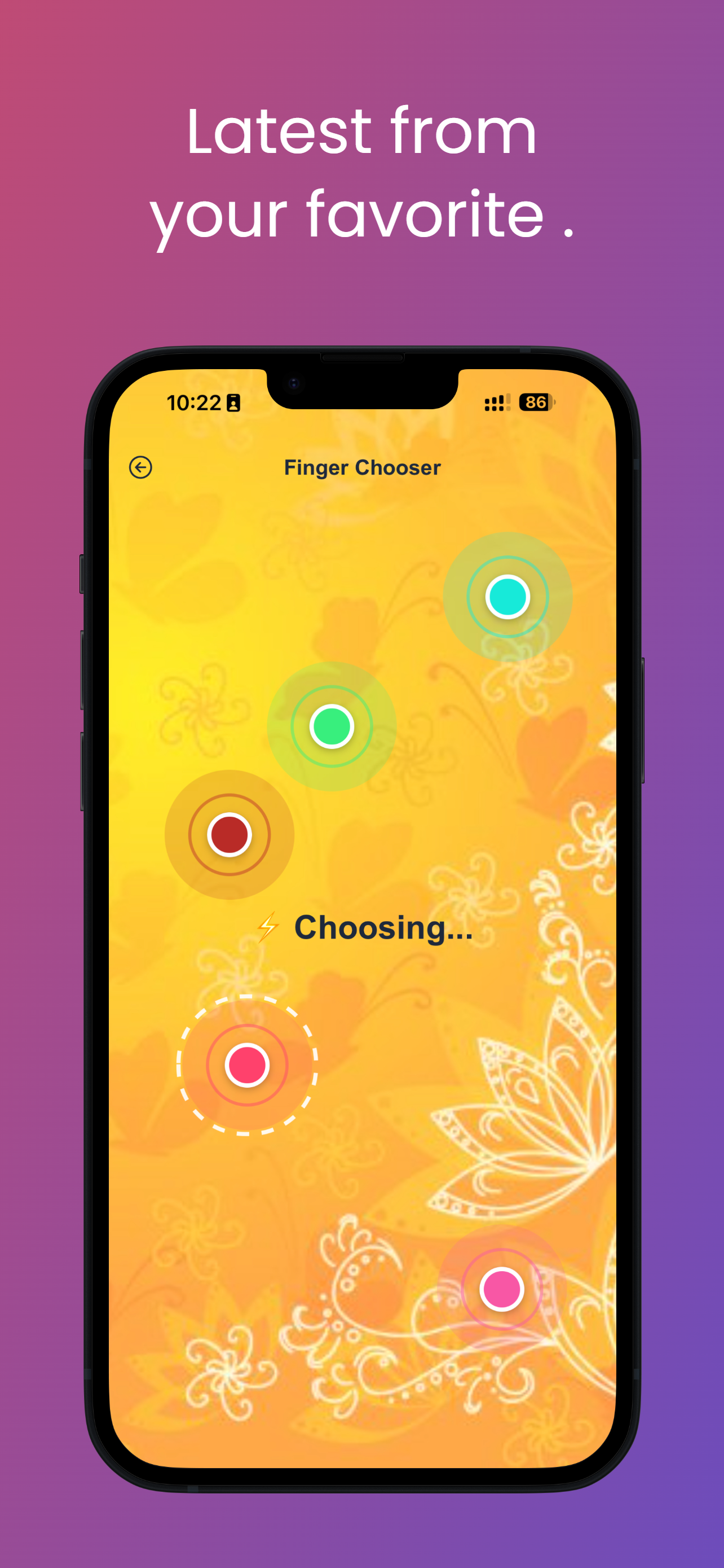 Random wheel and number screenshot 2