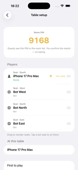 Phom Tá Lả: Offline Card Game screenshot 3