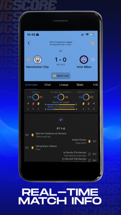 IGScore - Live Sports Score Screenshot
