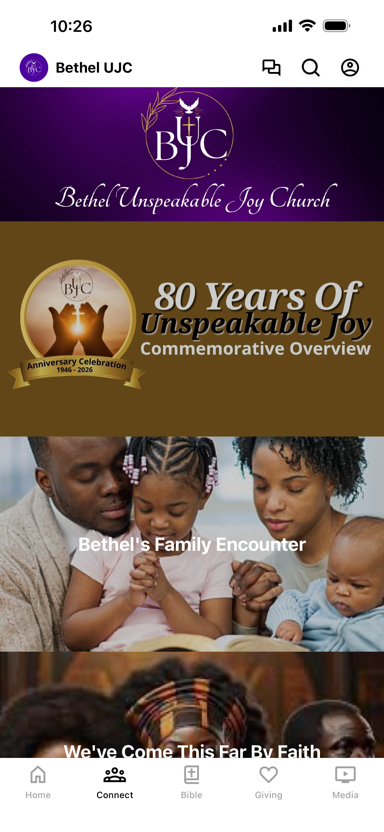 Bethel Unspeakable Joy Church screenshot 2