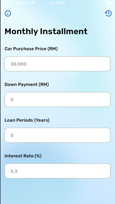 Screenshot #1 pour Malaysia Car Loan Calculator