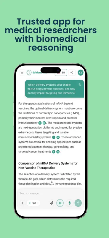 EvidenceMD: Medical AI Search screenshot 3 of 8