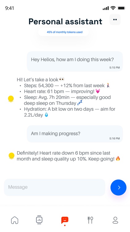 BioMe - AI Wellness Coach