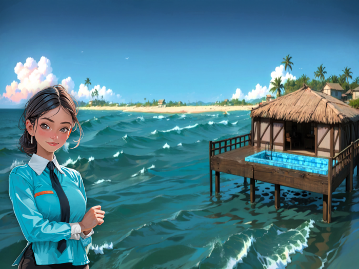 Beach Hotel Simulator 3D