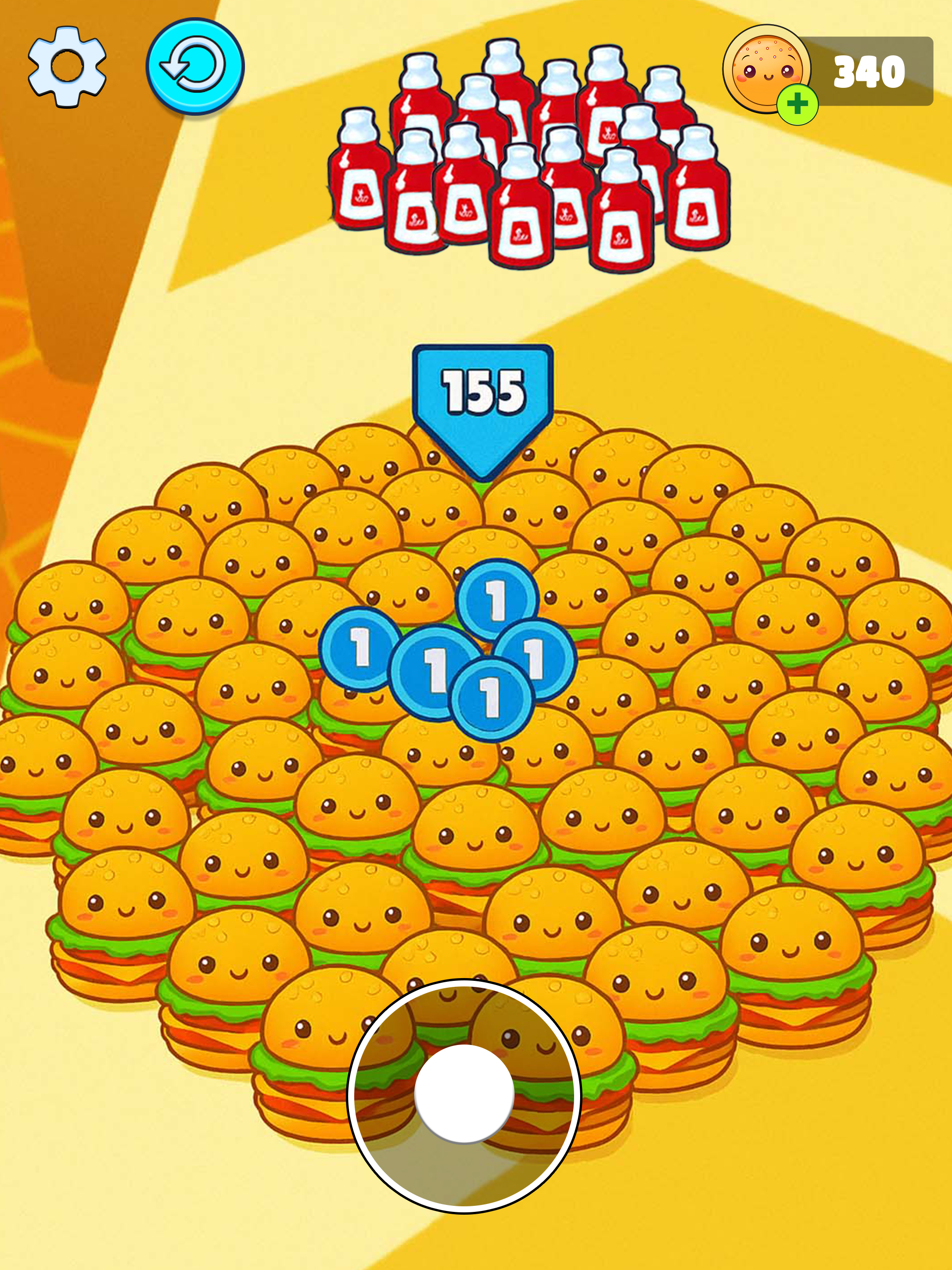 Hungry Food Chase: Crowd Run