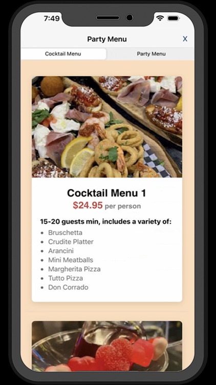 Corrados Restaurant screenshot-3