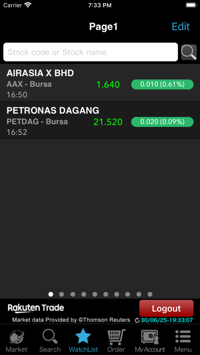 iSPEED.my - Stock Trading App Screenshot