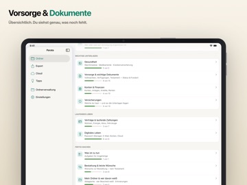 Parata - Notfallordner iPad screenshot 3
