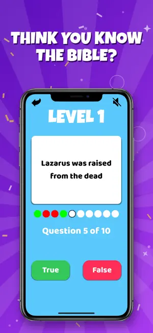 Bible Quiz - True Or False? screenshot 1