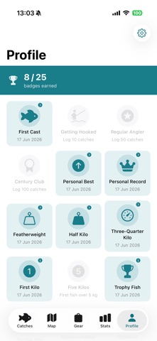 Catchbook — Fishing Journal screenshot