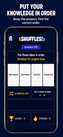 Shuffles - Trivia Game Screenshot 1 of 5