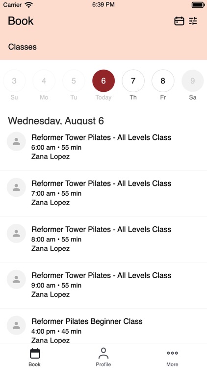 WILDFORM PILATES by Zana