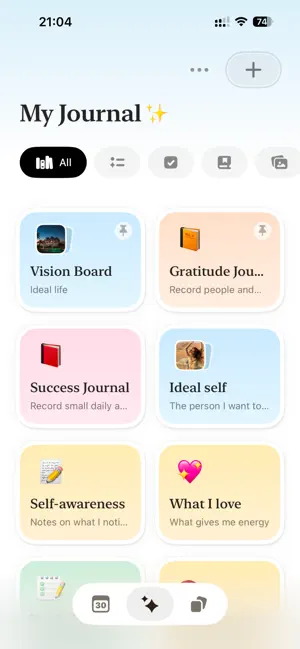 Selfly Journal screenshot 2