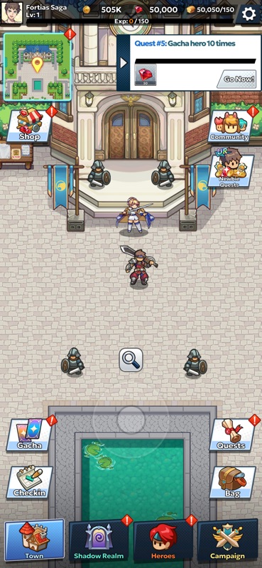 Fortias Saga: Idle RPG screenshot 10