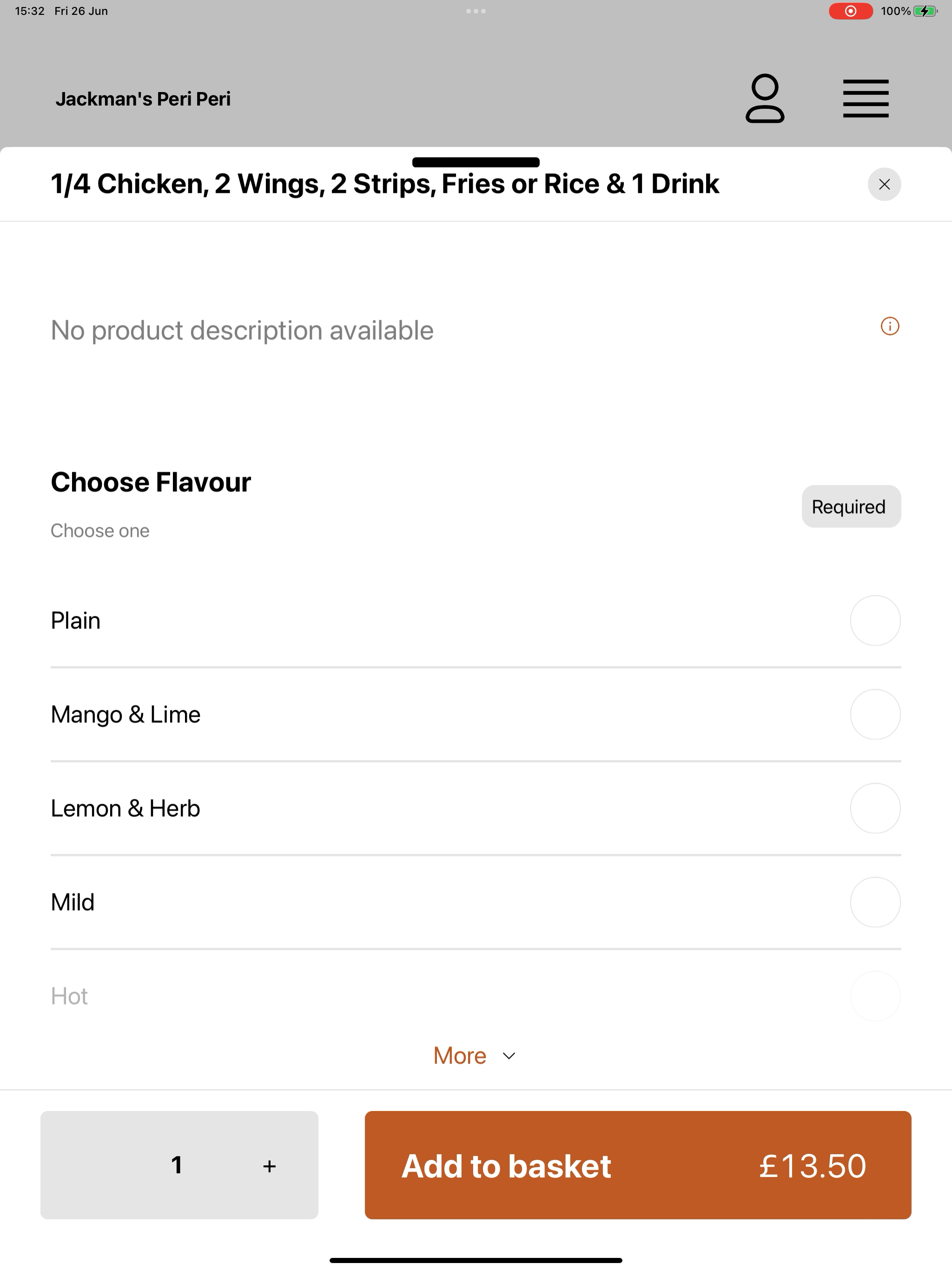 Jackman's Peri Peri screenshot 14