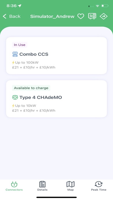 ePower EV Charging Screenshot