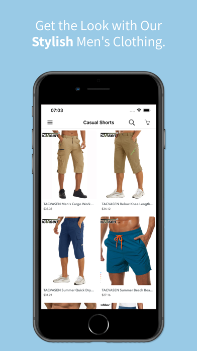 Mens Clothing by Fashion Man Screenshot
