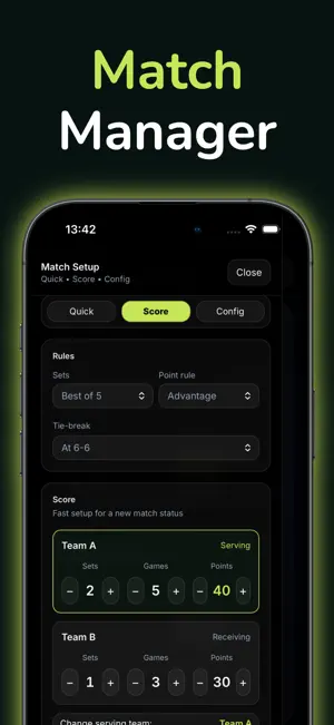 Padel ON - Smart Scoreboard screenshot 1