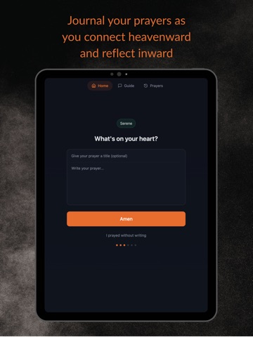 wGod - Daily Prayer iPad screenshot