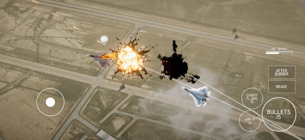 #1. Jet Attack Move (iOS) De: Attack Move