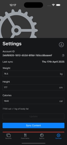 Ogirdor CalorieTrack Screenshot 6 of 6