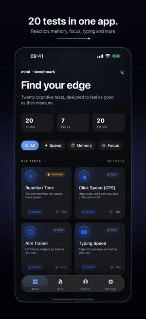 MindBenchmark: Reaction Test screenshot 2