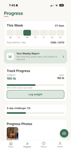 Ratiō - AI Calorie Tracker screenshot 4