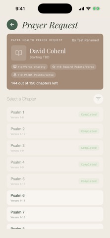 PrayerClub: Psalms at the Wall iPhone screenshot