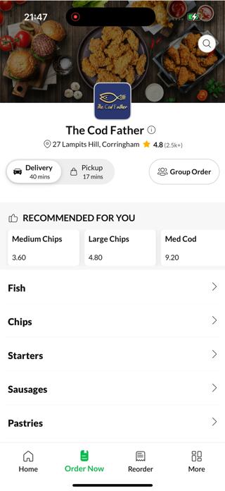 The Cod Father Corringham Screenshot 3 of 5